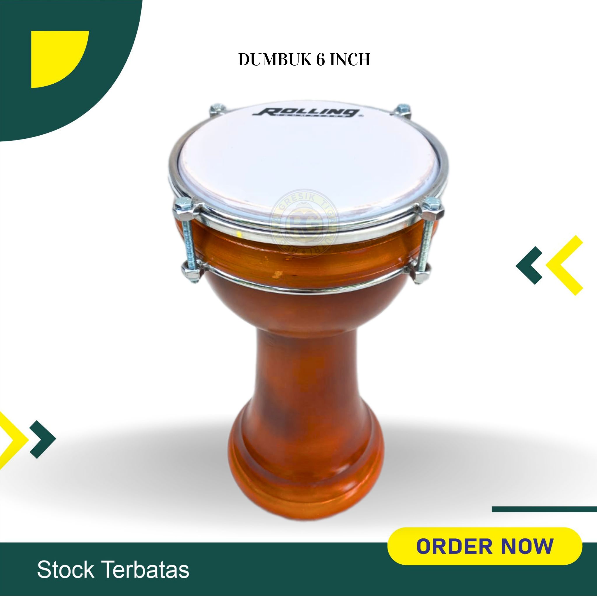 Darbuka anak ukuran 6 inch