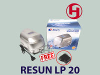 ORIGINAL RESUN AERATOR LP 20 POMPA UDARA LOW NOISE AIR PUMP BLOWER