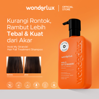 WONDERLUX Shampoo Hold My Strands Hair Fall Treatment 250ml Anti Rontok Biotin SLS Free Sensitive Scalp Memperkuat Rambut Tipis & Mudah Patah