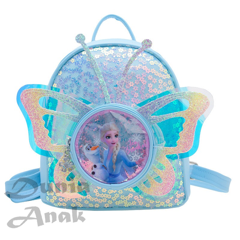 COD TAS RANSEL ANAK PEREMPUAN TERBARU / RANSEL MINI ANAK PEREMPUAN MOTIF KUPU-KUPU KEKINIAN / TAS PUNGGUNG MINI BERKUALITAS