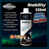 Seachem STABILITY 250 ml / Rhino 325 ml (bacteria biofilter) bakteri starter aquarium kolam