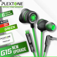 Plextone G15 Stereo Earphone Headset Microphone Wired Magnetic Gaming