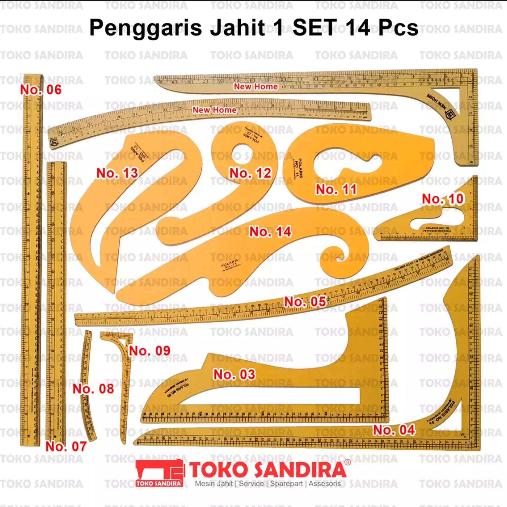 Penggaris Pola Jahit Set isi 14 dan 4 set/Penggaris komplit/penggaris 1 set/penggaris murah/alat jahit/kebutuhan menjahit/toko perlengkapan menjahit/asesoris menjahit/toko alat jahit lengkap