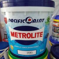 METROLITE Acrylic Emulsion Cat Tembok 5kg / 3 Liter Berbagai Pilihan Warna