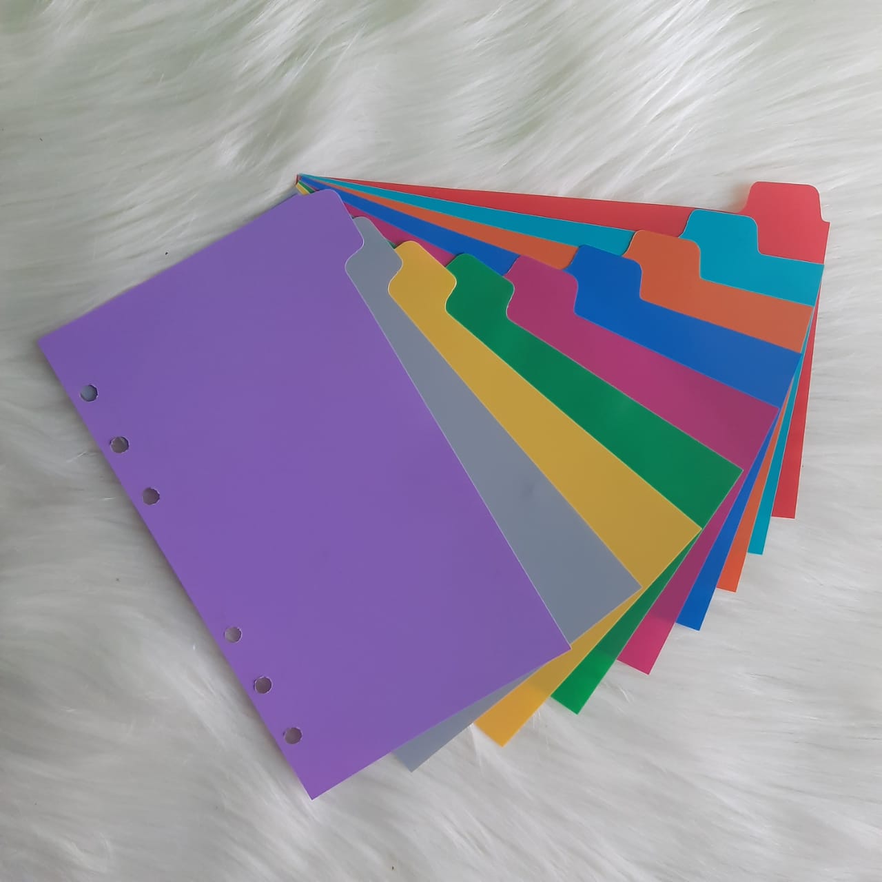 Pembatas Binder Plastik A6 (6ring)