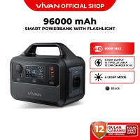 VIVAN VPS-P300 Power Station Capacity 96.000 mAh Powerbank 600W/220V 5 Port Output