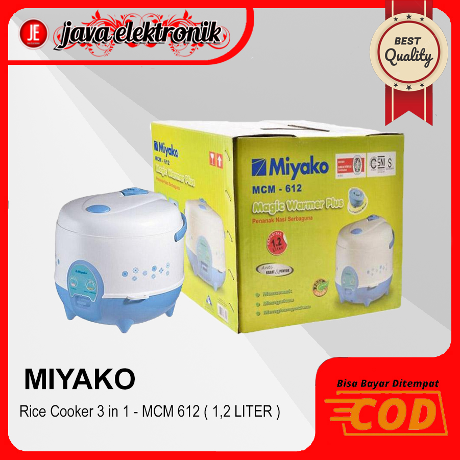 Magic Warmer Plus - MIYAKO MCM612 / MCM 612 3 in 1 12 Liter GARANSI RESMI