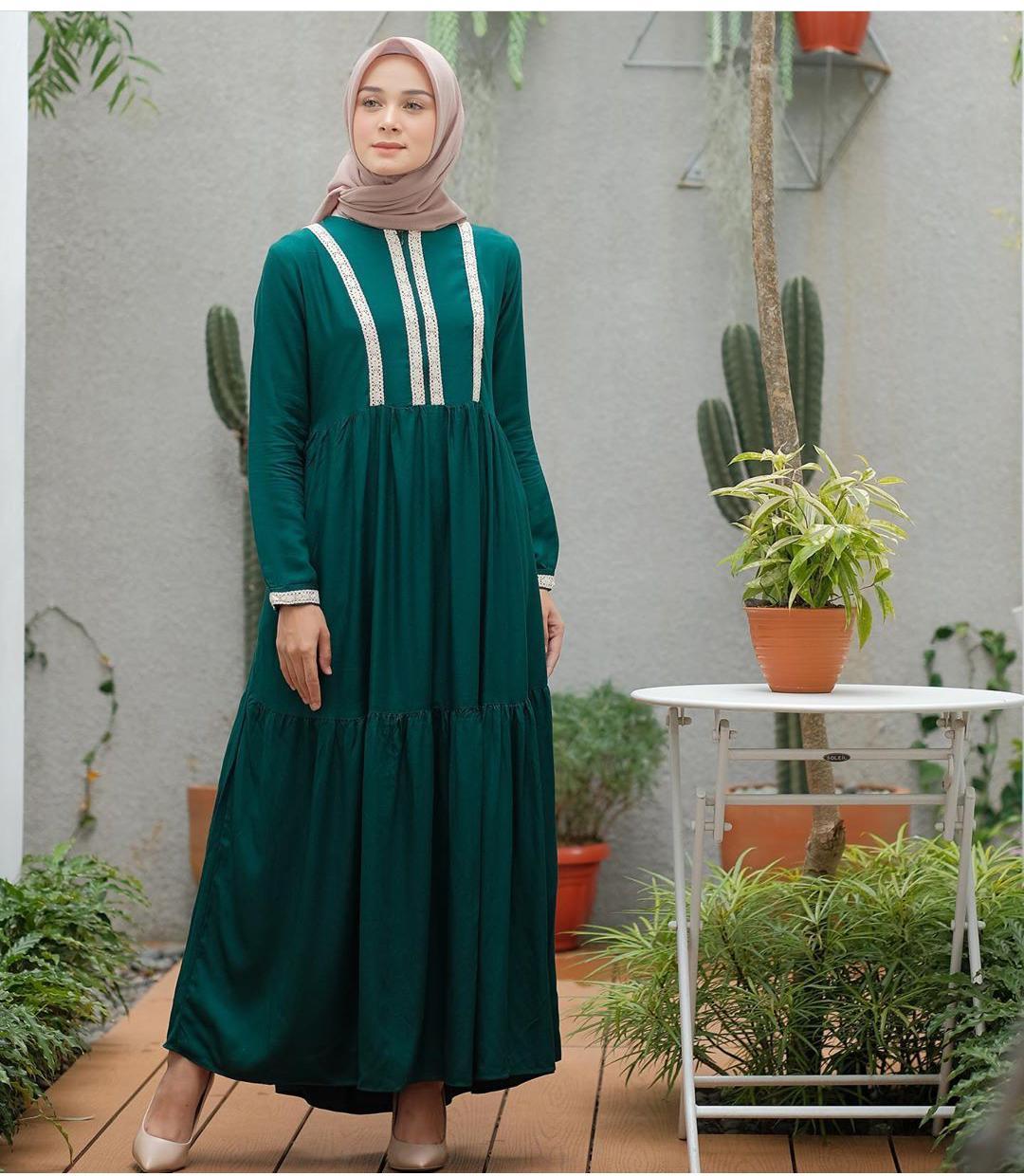 Baju Muslim Modern Gamis ALEXA MAXY Moscrepe Terusan Wanita Paling Laris Dan Trendy Baju Panjang Polos Muslim Dress Pesta Terbaru Maxi Muslimah Termurah Pakaian Modis Simple Casual Terbaru 2019