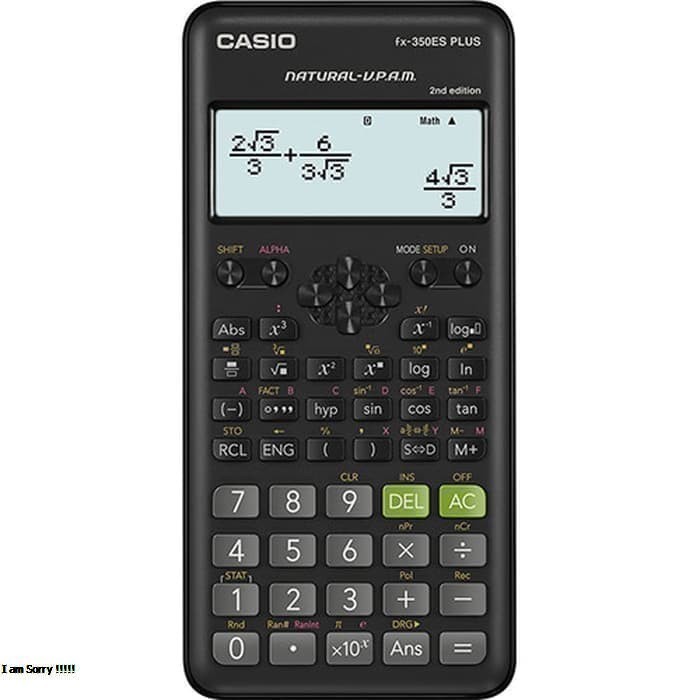 Kalkulator Scientific Casio FX 991 ID Plus Original