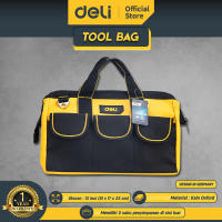 Deli Tool Bag / Tas Perkakas 13 inch Multifungsi Bahan Kuat EDL430013