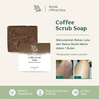 Biotalk Sabun Natural Herbal | Coffee Scrub | Kulit Normal | 120 gram