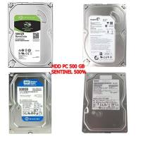 hardisk 500 gb pc sata sentinel 100%