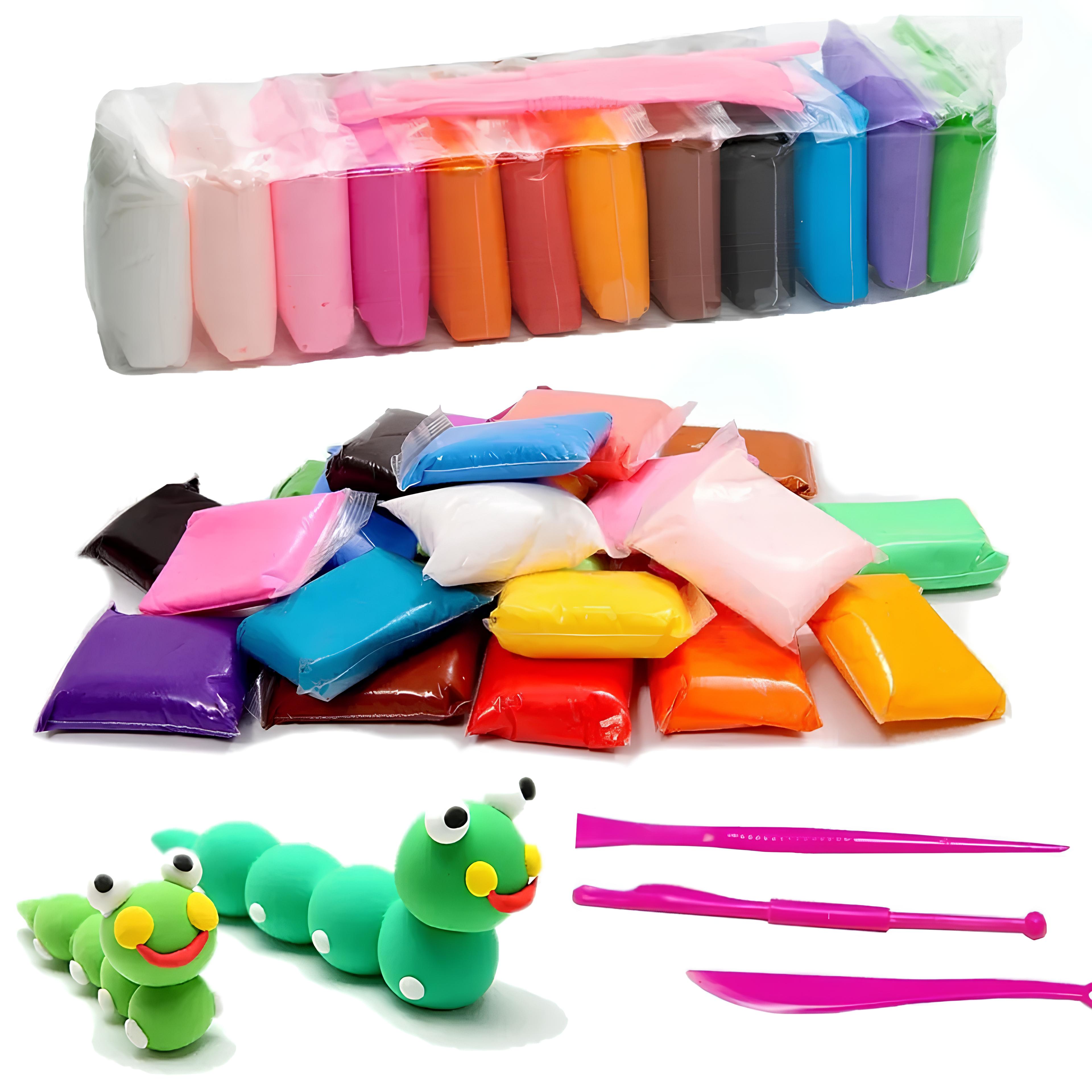 LS Edukasi Mainan Anak Clay 1 Pack Isi 12 Pcs |Mainan Slime Set Lilin Plastisin |Meningkatkan Interaksi Anak Serta Jadi Lebih Imajinatif
