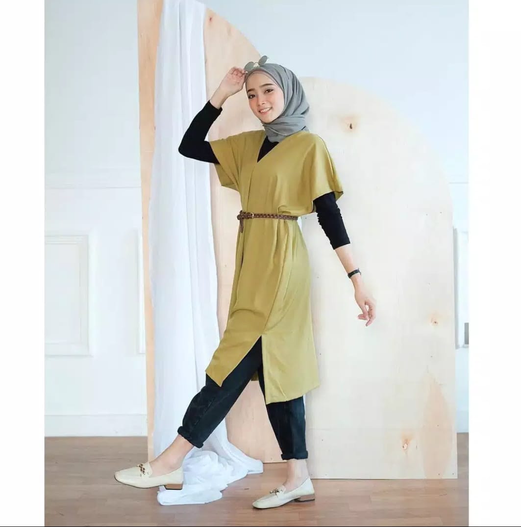 (BISA BAYAR DIDEPAN RUMAH) TUNIK KAFTAN BAHAN MOLVIS NYAMAN DIPAKAI DAN PALING UPDATE (bisa bayar didepan rumah) tunik kaftan bahan molvis nyaman dipakai paling