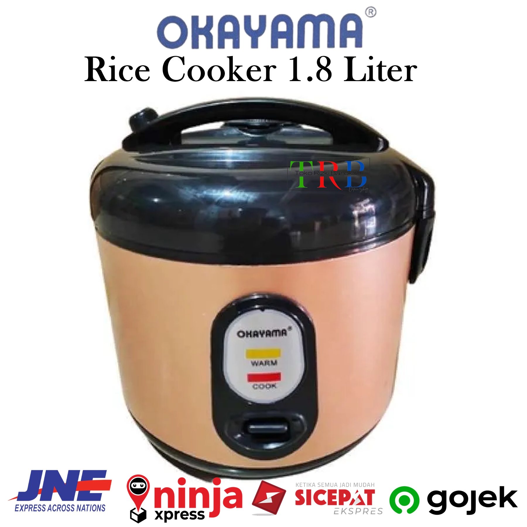 Rice Cooker OKAYAMA 1.8 Liter Magicom Rice Cooker Penanak Menanak nasi Okayama 1.8 Liter