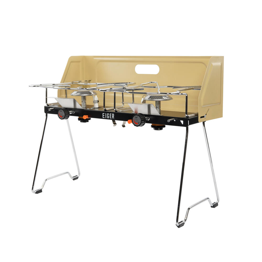 FOLDING DOUBLE BURNER STOVE (910008703)