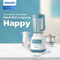 Blender Philips Plastik 2 liter - 5000 Series HR2223/60 - Blender jus - Blender bumbu philips ( Chopper Dry Mill Filter ) - Blender Serbaguna - Blender Terbaik - Misty Dawn