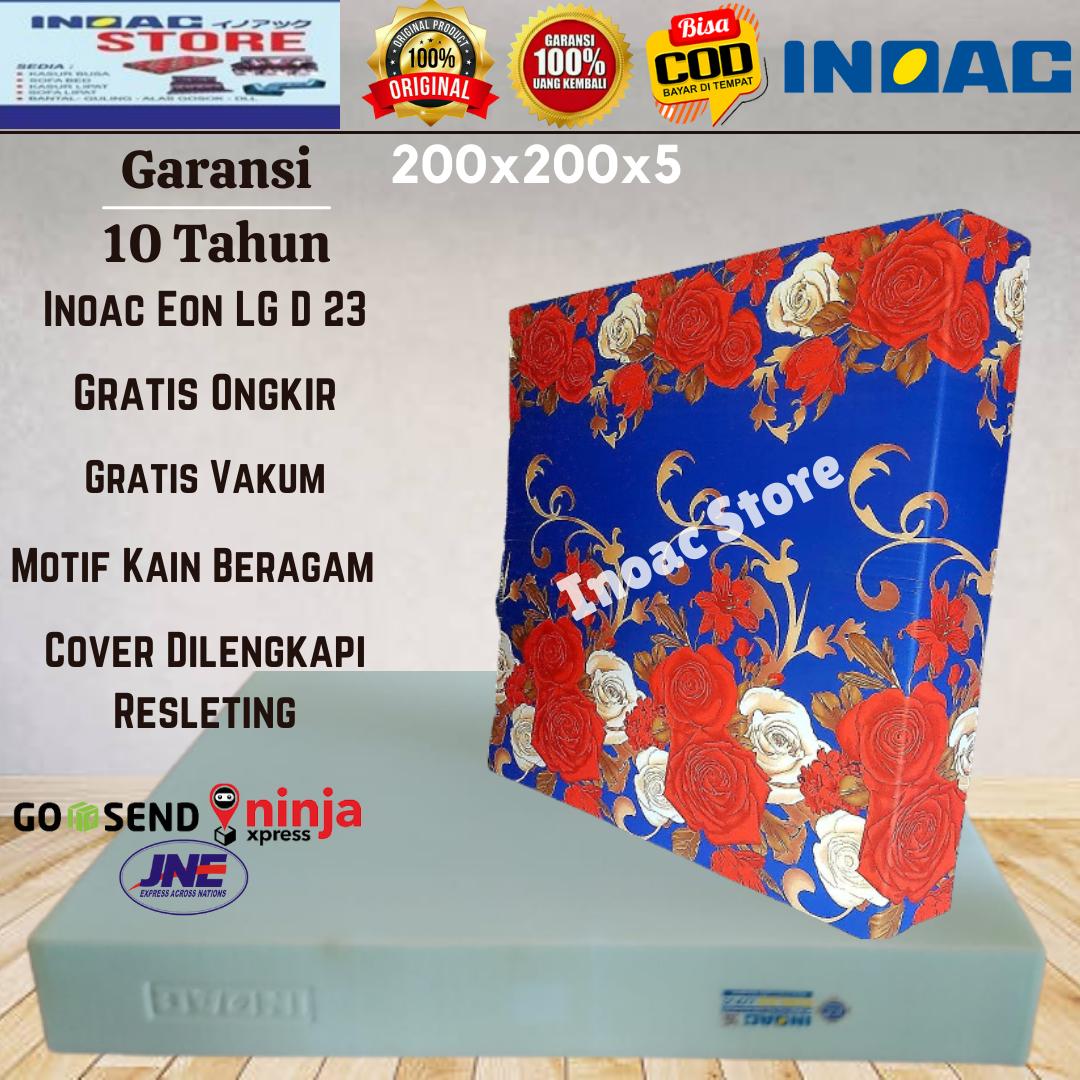 Kasur Busa INOAC EON LG D.23 Tebal 5 cm Murah Asli Original Garansi 10 Tahun Distributor Pt Inoac Polytechno Indonesia Inoac Store