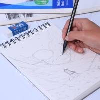 Bantex Buku Gambar Sketsa A5 / Sketchbook Spiral A5 160gr 40 Lembar BK1003