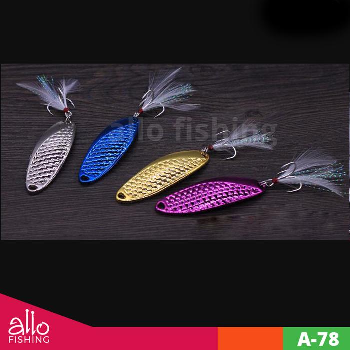 TERLARIS Umpan Pancing Metal Spoon Color Metalic - BvQijfLz Januari 2019 - 4 TERLARIS Umpan Pancing Metal Spoon Color Metalic - BvQijfLz - 4