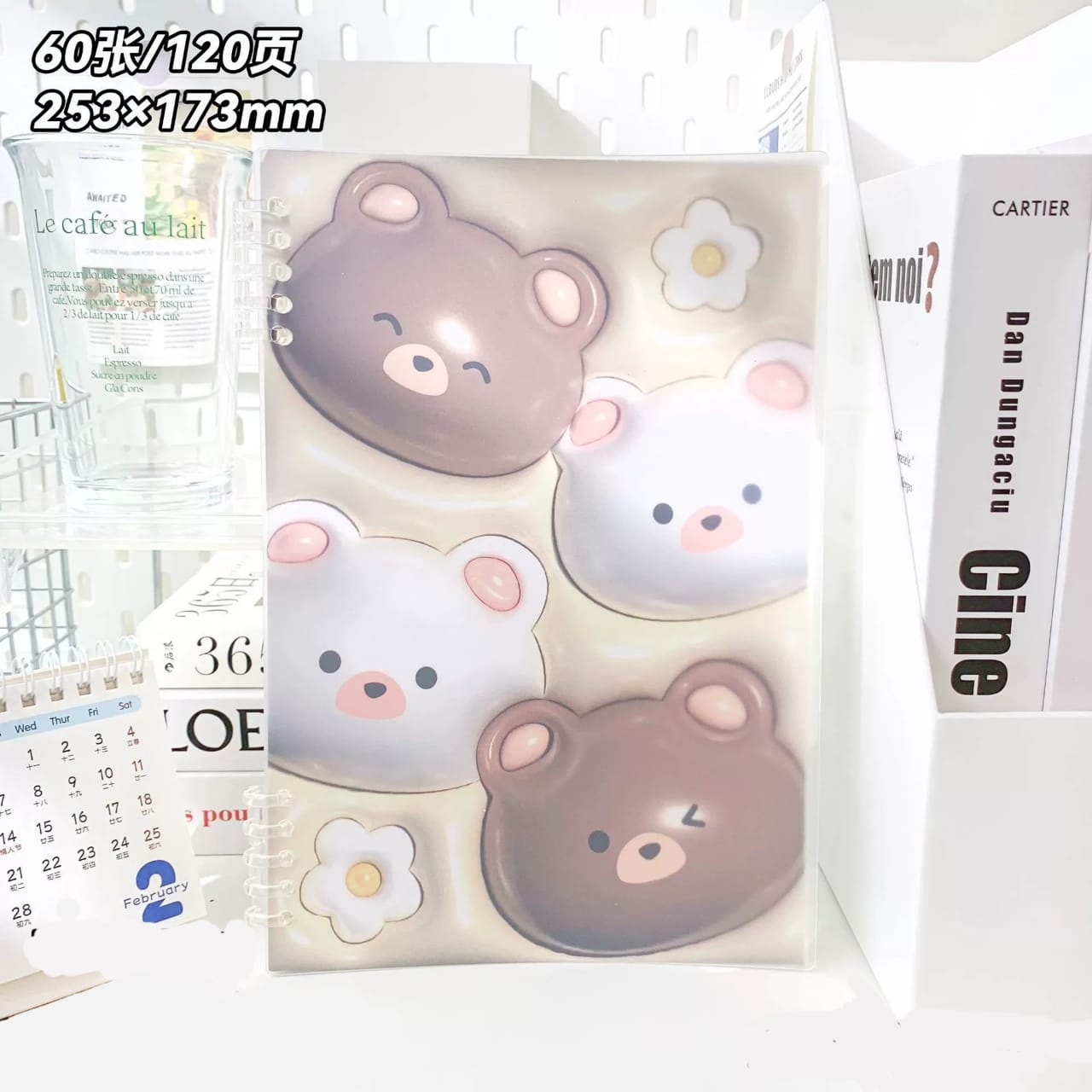 Book Binder B5 Binder Notebook Karakter Buku Tulis
