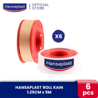 Hansaplast Roll Kain 1.25cm x 5m (PAKET ISI 6)