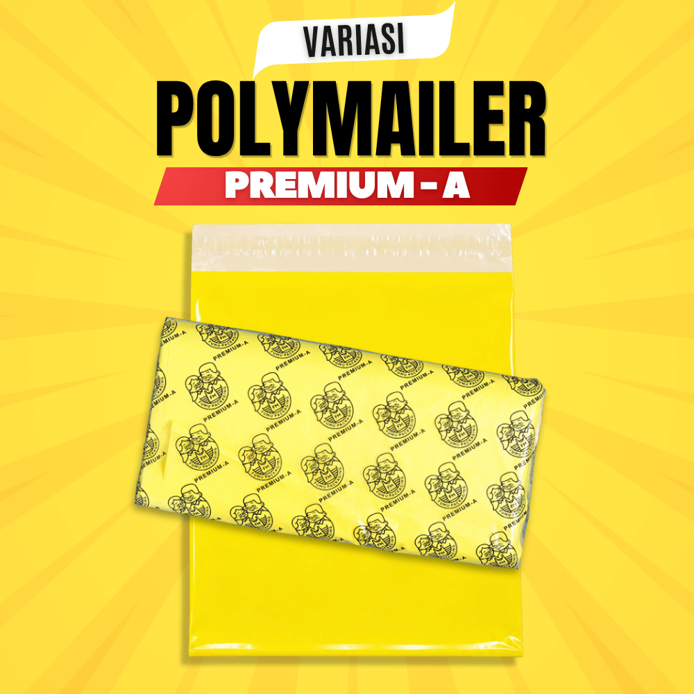 Fumu Kantong Plastik Packing Polymailer LDPE Olshop / Online Shop UK 30X40CM Lem Tebal Termurah Grosir