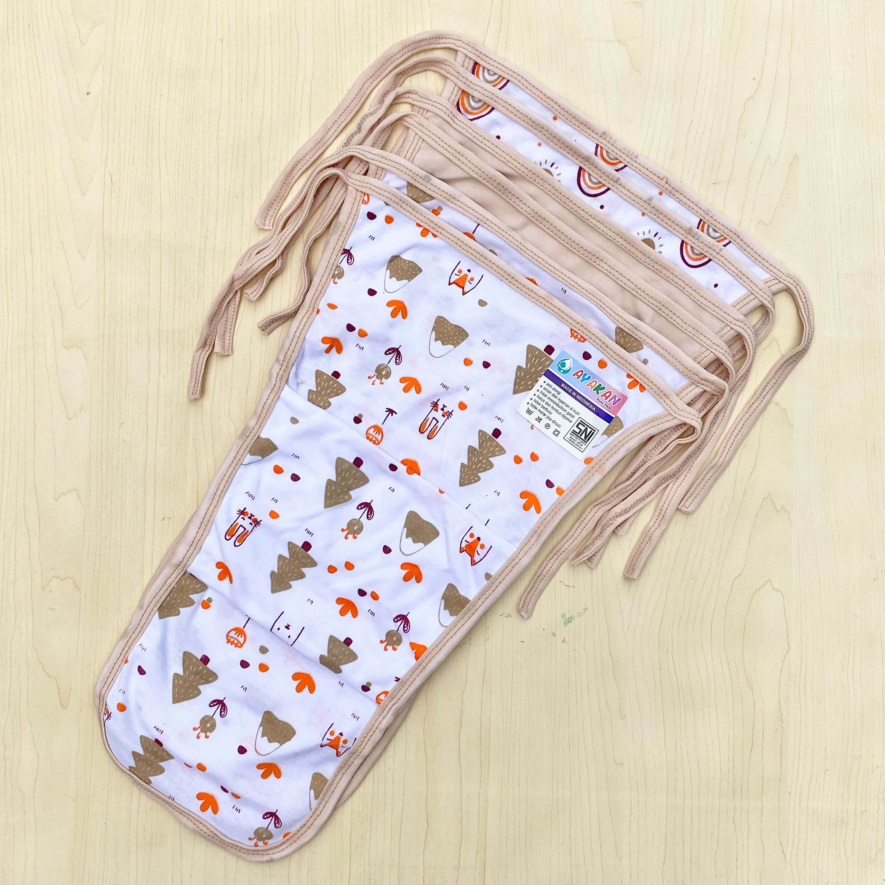 Popok Bayi Isi 6 PCS Popok Bayi Tali Kain Popok Bayi Baru Lahir SNI AYAKAN BABY