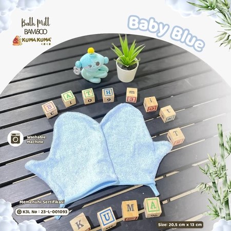 KUMA KUMA WASHLAP HANDUK BATH MITT 205X13 ISI 2
