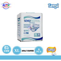 SENSI ADULT DIAPERS [ S12 M10 L10 XL8 ] Popok Dewasa Perekat Per 1 Ball APK