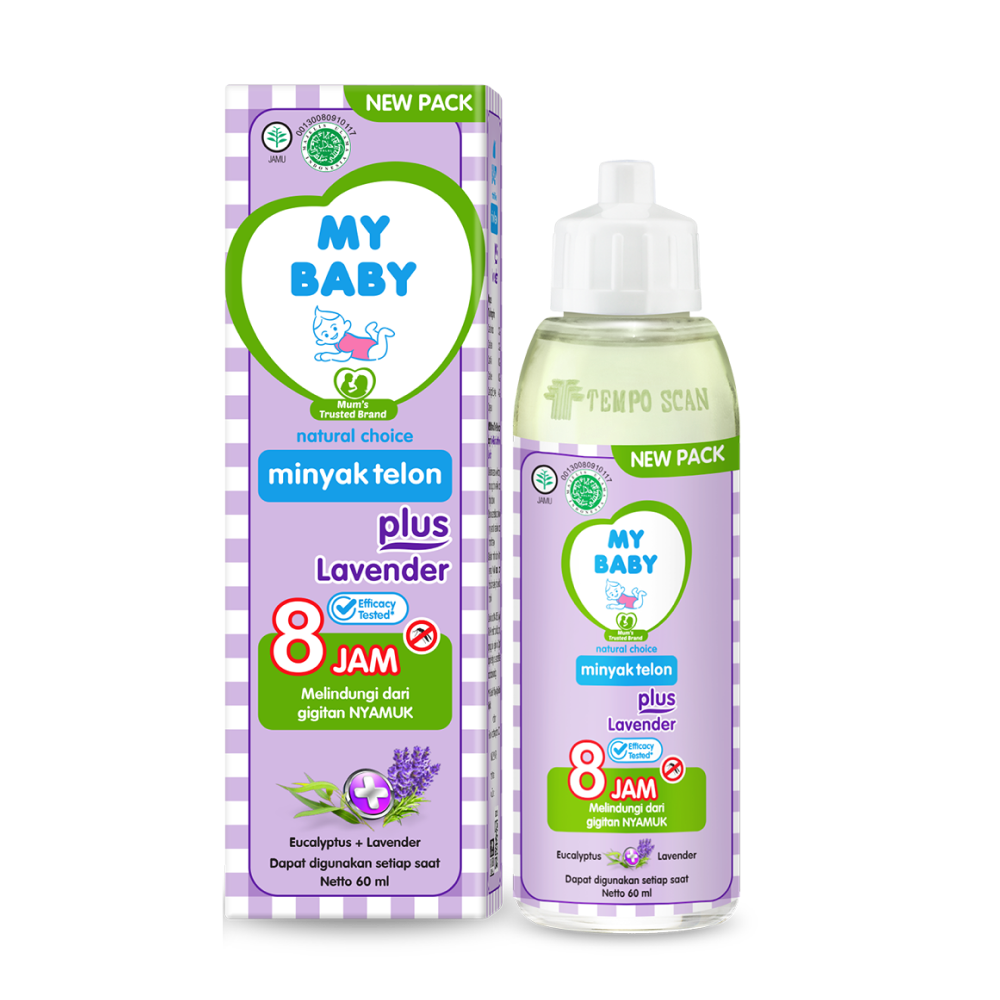 MINYAK TELON LAVENDER 30 ML | UNGU