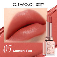 O.TWO.O Haute Hydrating Satin Lipstik Blam Silky Extension Intense Covers Lip Lines Silky Lipstick Makeup