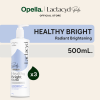 [Paket isi 3] Lactacyd Body Wash Healthy Bright 500ml