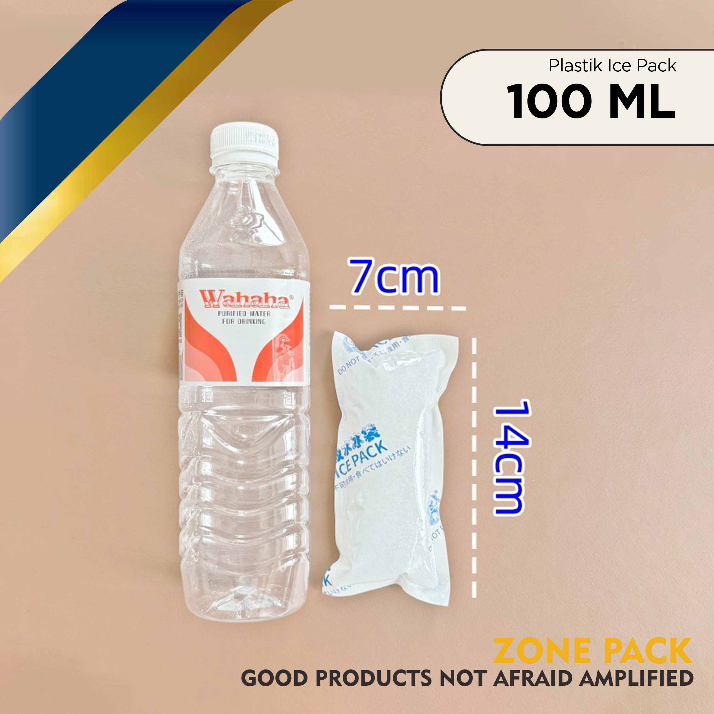 10 PCS Ice Gel Pack Lembaran | Thermafreezze Es Jel | Ice Pack Cooler Penganti Dry Gel | Kantong Es Pendingin Lunch Bag