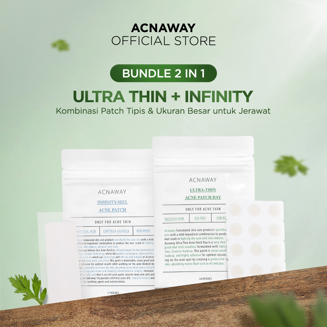 ACNAWAY Bundle 2 in 1 Ultra Thin Acne Patch + Infinity Size Acne Patch