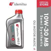 IDEMITSU IRG3 10W-30 MB Synthetic (0.8L/1L) Motorcycle Matic Oil (Oli Mesin Motor Matic)