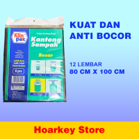 Klinpak Kantong Sampah Besar 80cm X 100cm Isi 8 Pcs