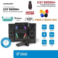 Simbadda CST 9000N+ Subwoofer Mega Bass Karaoke / Speaker Bluetooth Simbadda CST 9000N+