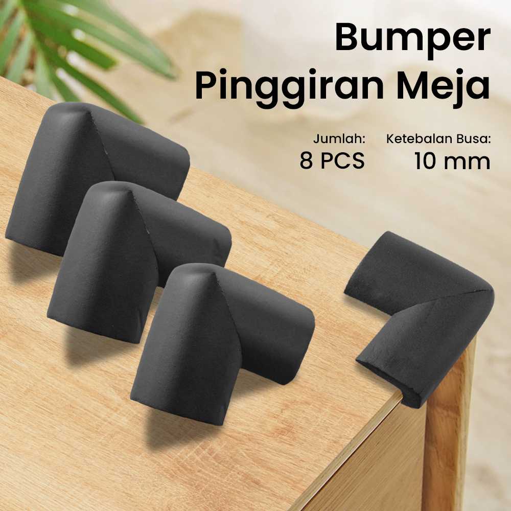 Lovyno Bumper Pinggiran Meja Baby Safety Table Edge Corner Guard 8 PCS