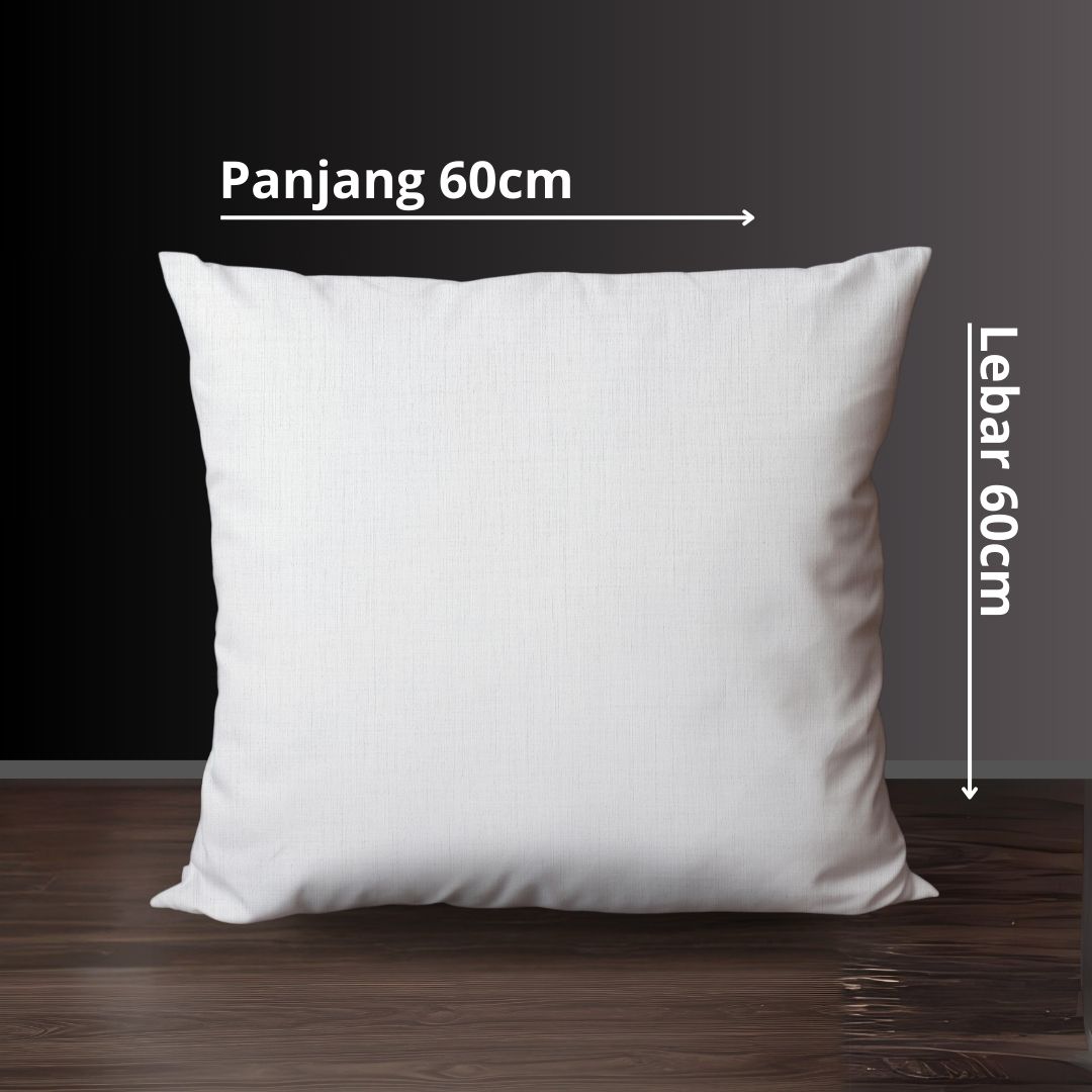 Bantal Sofa Polos Elegan Ukuran 40x40cm - 70x70cm LP