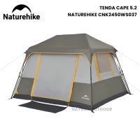 Tenda Otomatis Camping Cape 5.2 Naturehike CNK2450WS037 Tenda Glamping Otomatis Keluarga 4 Orang Outdoor Waterproof Lipat 4P 4 Person