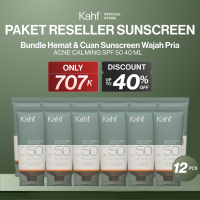 [PAKET RESELLER SUNSCREEN : ISI 6 8 & 12 PCS] Kahf Sunscreen All Series Bright Fresh & Acne Calming Sunscreen Serum SPF 50 PA++++ 40ml 25ml SPF SPF 35 PA++++ 30ml - Bundle Hemat & Cuan Paket Usaha Suncreen Wajah Ringan Sunblock Badan No White Cast