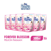 [Paket isi 6] Rapika Pewangi Pakaian Forever Blossom 300ml