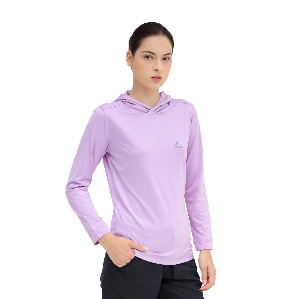 KELLY LS HOODED TEES (910007751)