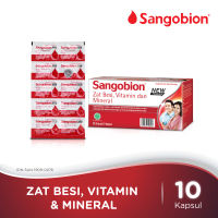 Sangobion 10 Capsul Vitamin dan Suplemen Zat Besi