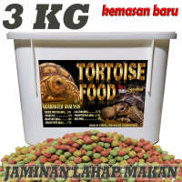 3KG PAKAN SULCATA PARDALIS ADABRA INSTAR  MAKANAN KURA KURA DARAT TORTOISE JAMINAN LAHAP MAKAN
