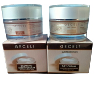CREAM PELEMBAB BIKIN CANTIK - CREAM SIANG MALAM - BPOM KRIM KINCLONG DAN GLOWING - CREAM GLOWING EXTRA BOSTER - KRIM BPOM SIANG MALAM - PAKET KOMPLIT PERAWATAN WAJAH GLOWING - Skincare Ibu Hamil Dan Menyusui Cream Red Jely GECELI Bpom Ori - Krim Red Jelly