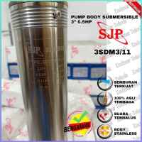 SJP Pump Body Kipas Impeller Submersible Pump 3 inch 0.5HP 3SDM3/11 BODY FULL STAINLESS TEEL