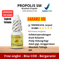 Propolis SM Brazilian Premium Brazil Asli Original Suplemen Obat Herbal Penyakit Perawatan kesehatan