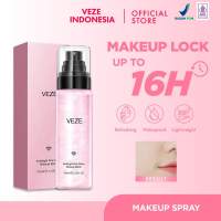 [BPOM] - VEZE Makeup Spray Riasan Semprotan Air Ringan Otot Pelembab Kontrol Minyak Tahan Lama 100ml